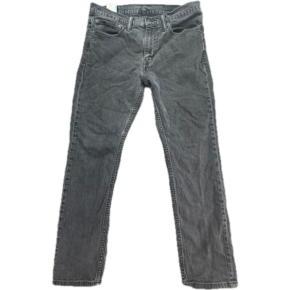 Levi Strauss 511 Mens Jeans Gray‎ Slim Fit Size 34x29